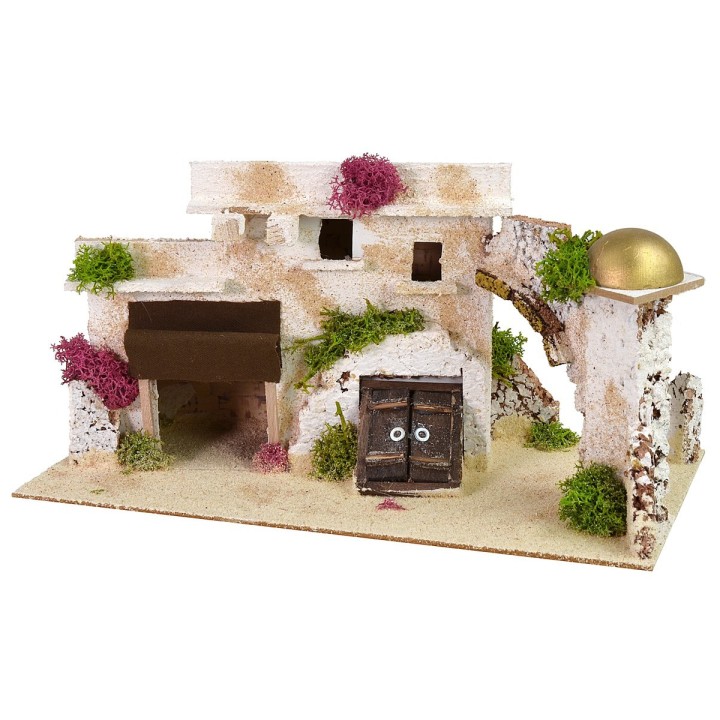 Arab village with semi-arch cm 28x15x15 h