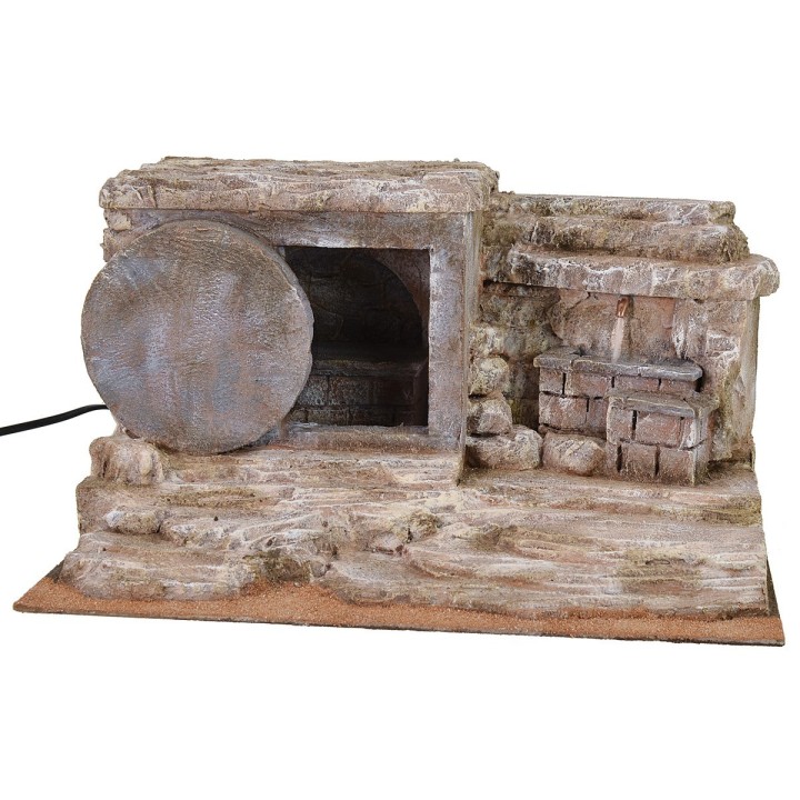 Sepulcro con fuente 39x29x25 h