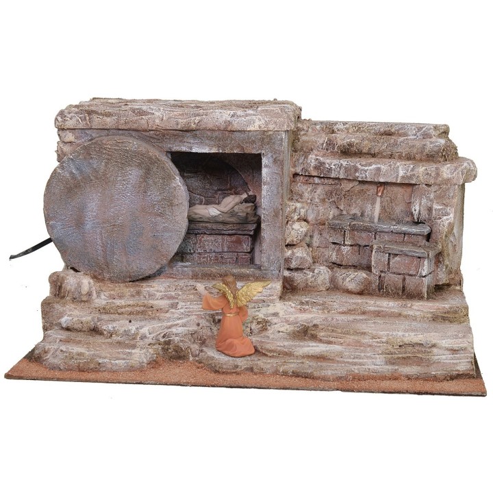 Sepulcro con fuente 39x29x25 h