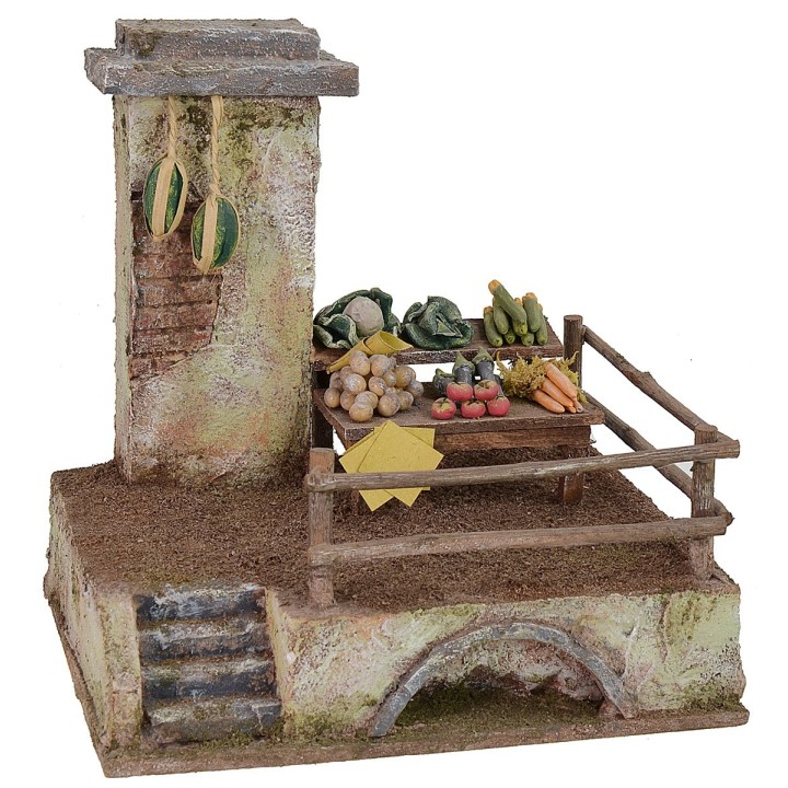 Greengrocer's setting 19.5x14.5x18.5 h cm