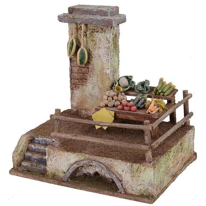 Greengrocer's setting 19.5x14.5x18.5 h cm