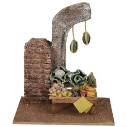 Ambientazione del fruttivendolo cm 17,5x12x19,5 h