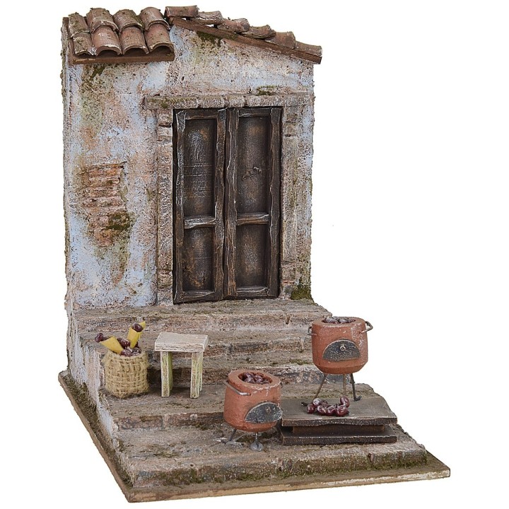 Ambientación castañero cm 17,5x24,5x25 h