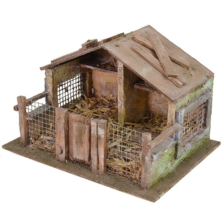 Gallinero cm 24x18x15,5 h