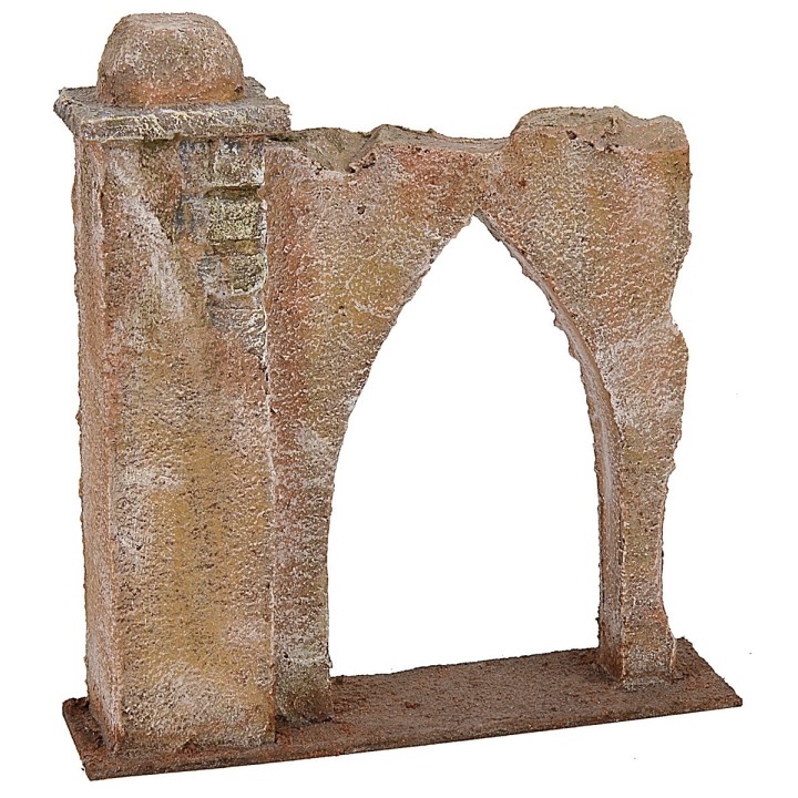 Arco de entrada con columna lateral cm 17x4,5x18,5 h