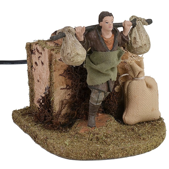 Molino serie 10 cm Oliver en movimiento