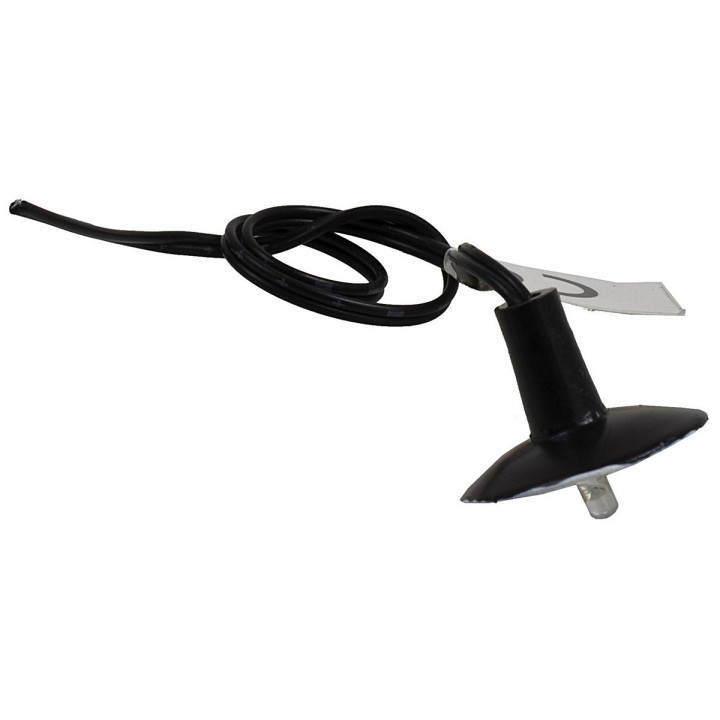 Lampione pensile a piatto tondo Ø 2,5 cm con led luce calda 3V