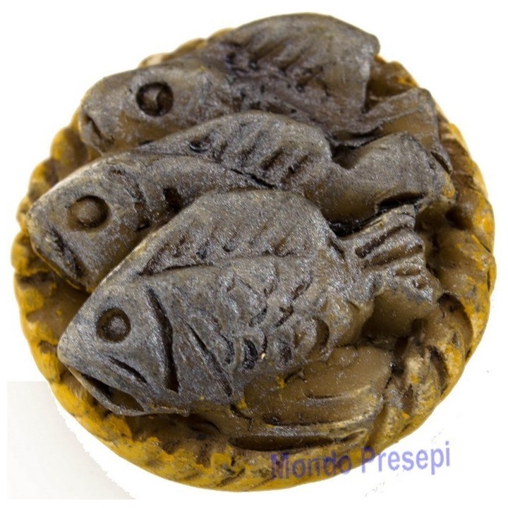 Cesto con pesci Ø 2,5 cm
