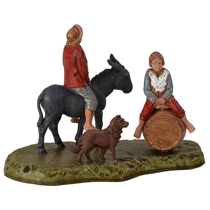 Conjunto de 6 escenas serie 6 cm Landi Moranduzzo