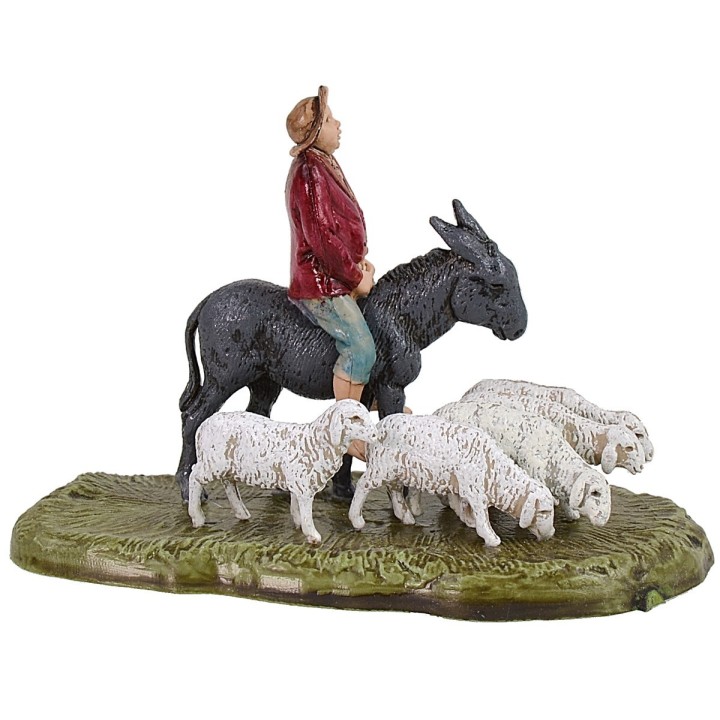 Set of 6 scenes series 6 cm Landi Moranduzzo