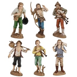 Set 6 pastori 12 cm Landi Moranduzzo