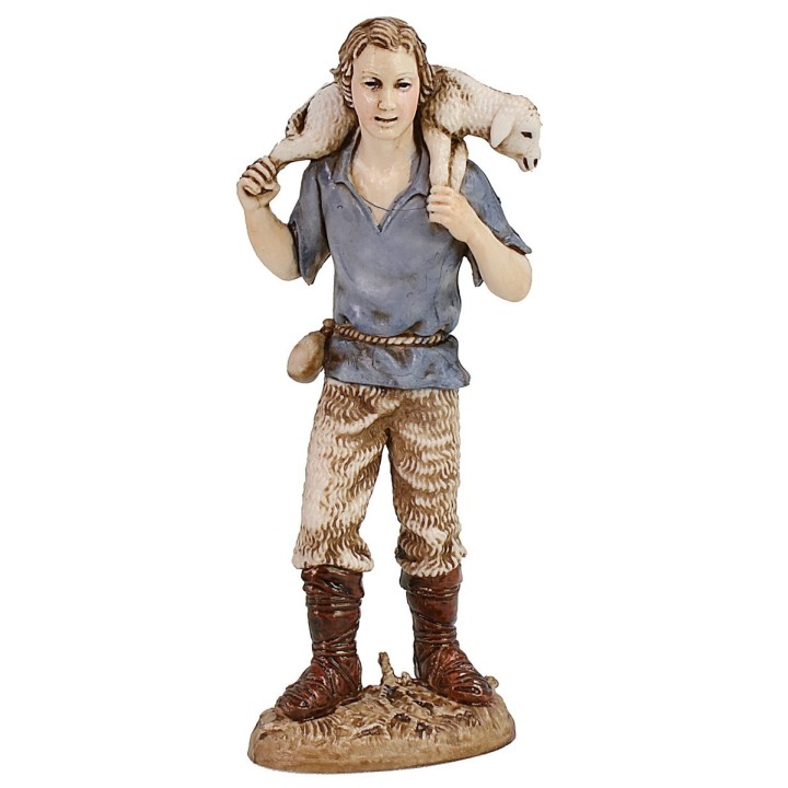 Set of 6 shepherds 12 cm Landi Moranduzzo