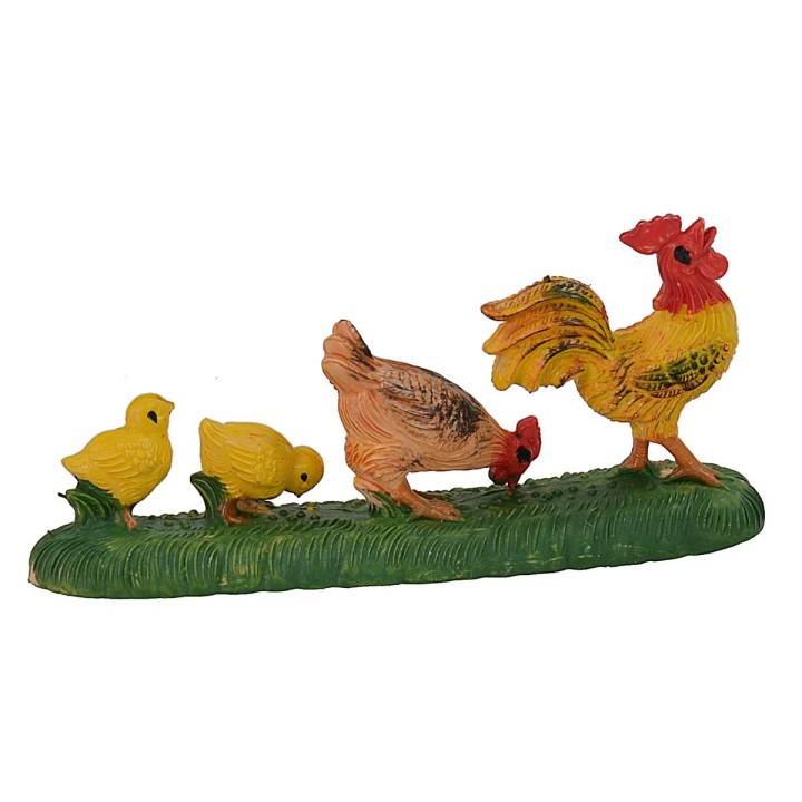 Series of hens with chicks - Cod. 