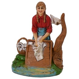 Lavandaia serie 10 cm in pvc