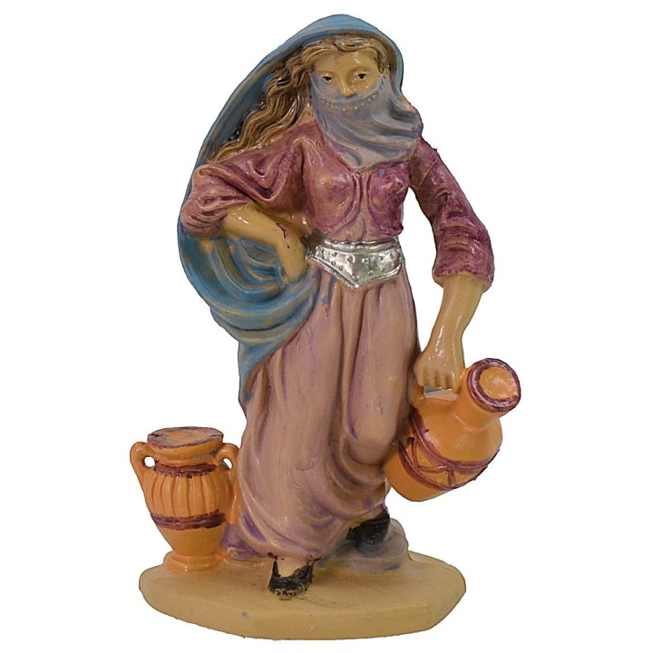 Oriental woman with 10cm lux pvc jugs