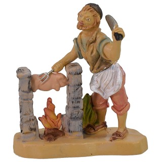 Shepherd with spit 10 cm lux in pvc