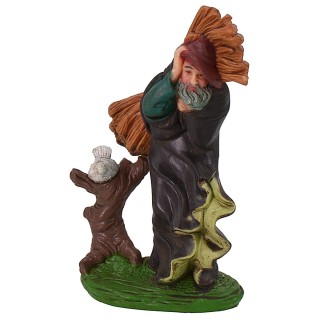 Hombre con haz a la espalda 10 cm en pvc