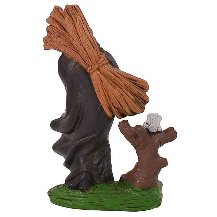Hombre con haz a la espalda 10 cm en pvc
