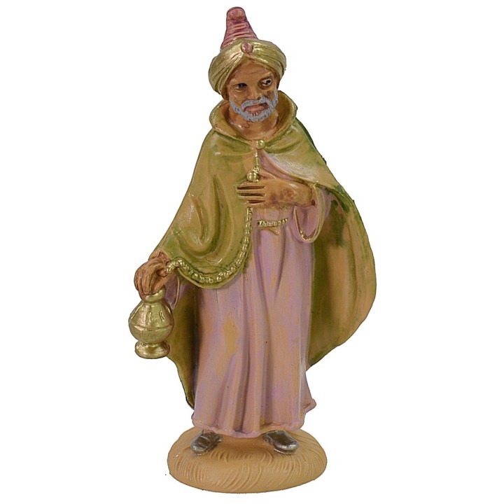 Tres Reyes Magos 10 cm lux en pvc