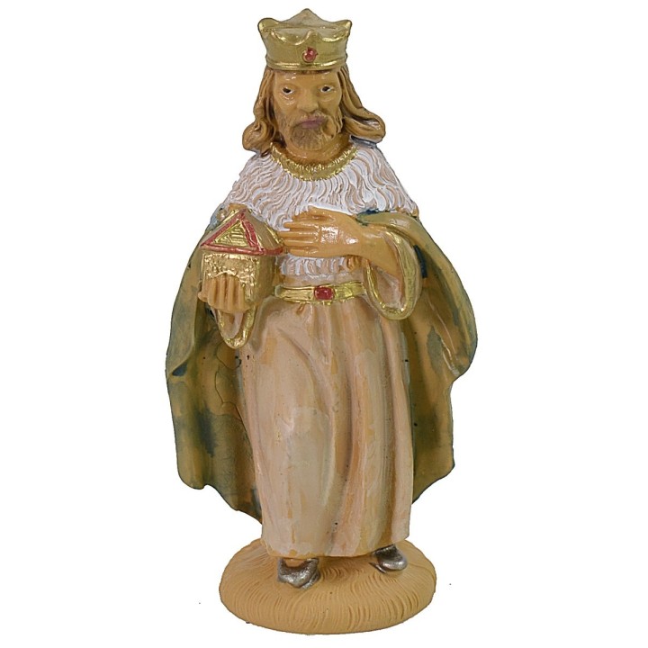 Tres Reyes Magos 10 cm lux en pvc
