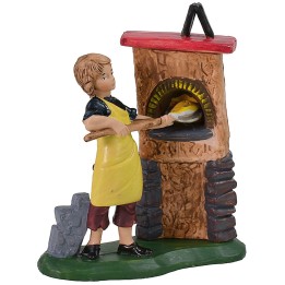 Baker with oven 10 cm color in pvc