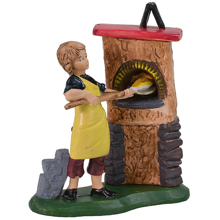 Baker with oven 10 cm color in pvc