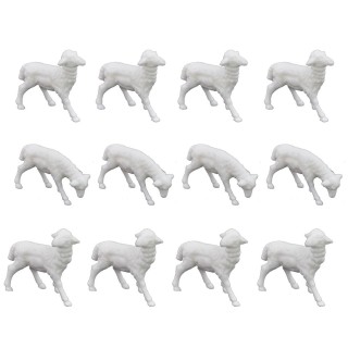 Set 12 Sheep cm 4x3 - Cod. 