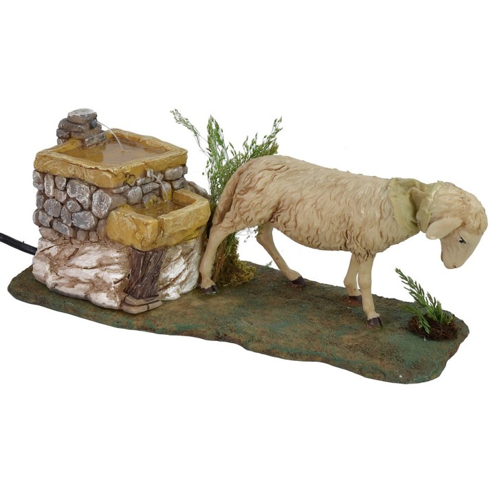 Oveja en movimiento para estatuas de 30 cm