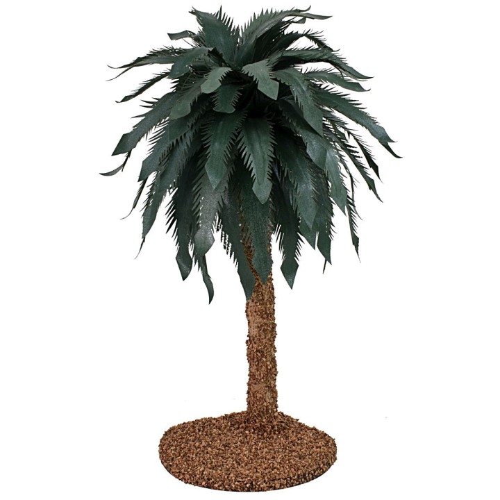 Palma con foglie modellabili h 28cm