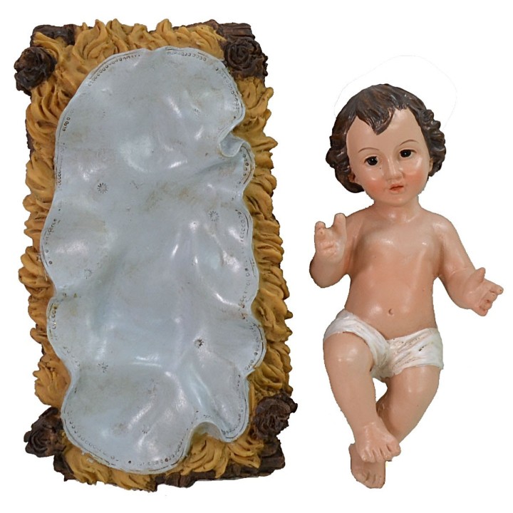 Natività 3 soggetti in resina serie 40 cm