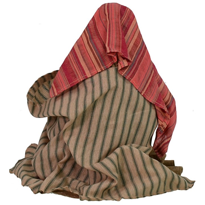Natividad 3 figuras en resina h 30 cm