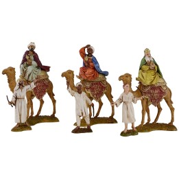 Three Magi on camel with camel drivers series 10 cm Landi