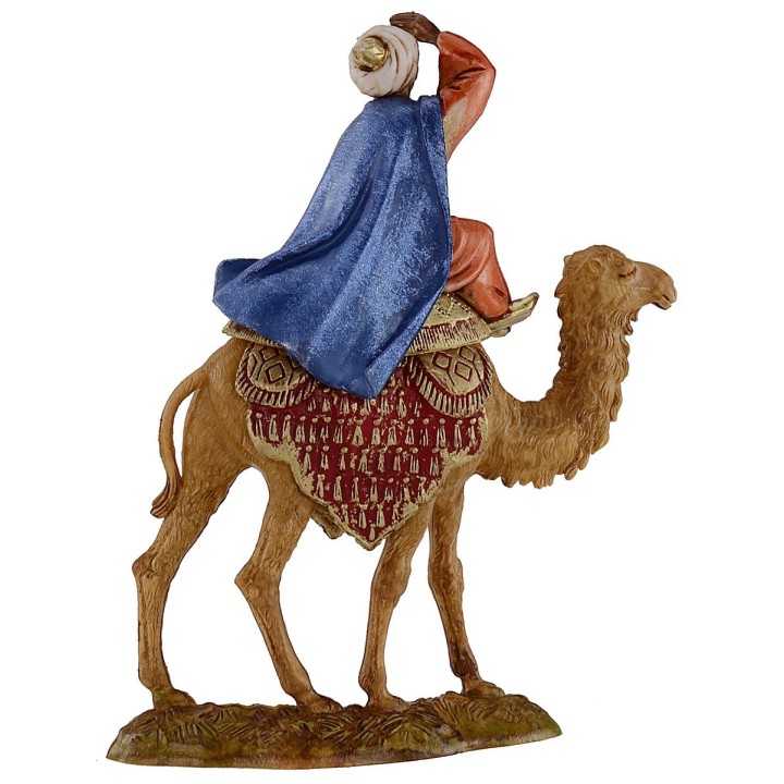 Three Magi on camel 10 cm series Landi Moranduzzo
