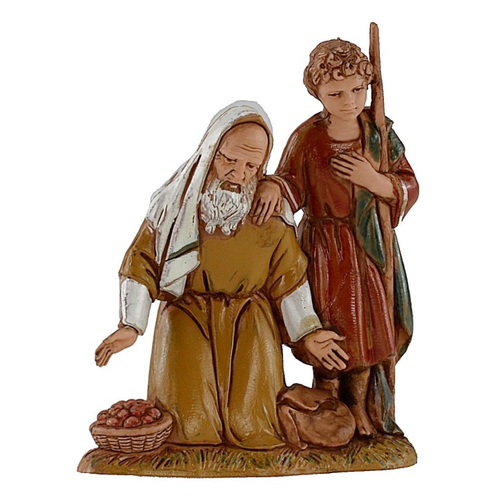 Adorante con bambino serie 10 cm Landi Moranduzzo cost. 