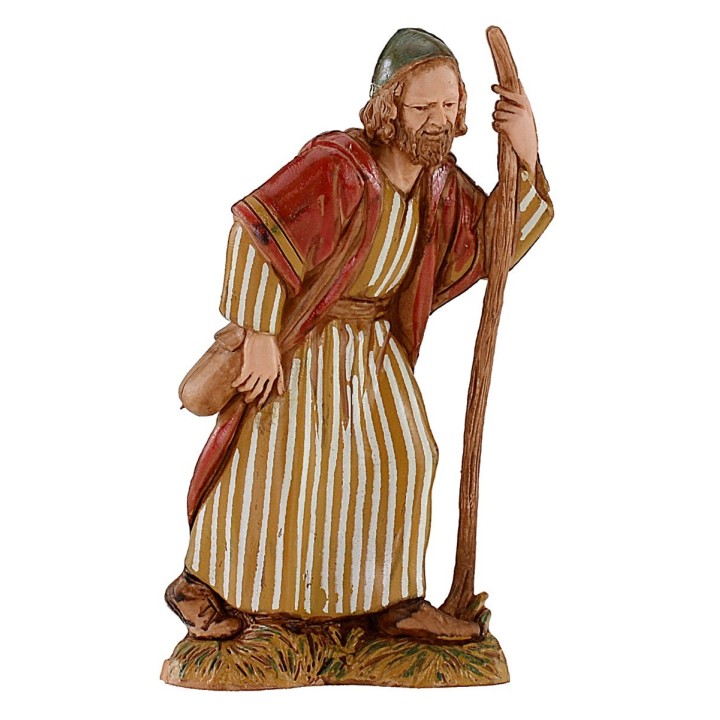 Vecchio con bastone 10 cm Landi Moranduzzo cost. 