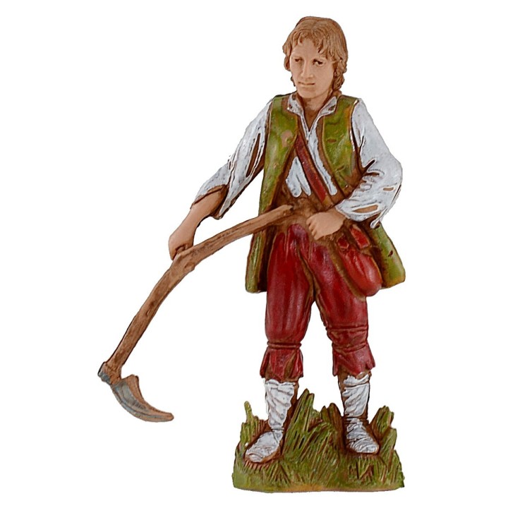 Set 8 statue per presepe 10 cm Landi Moranduzzo