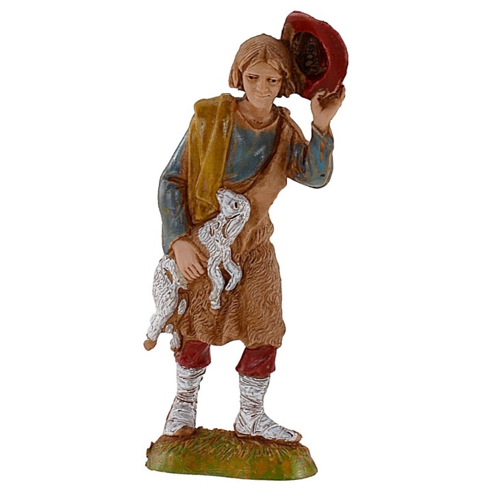 Set 8 personaggi per presepe 10 cm Landi Moranduzzo