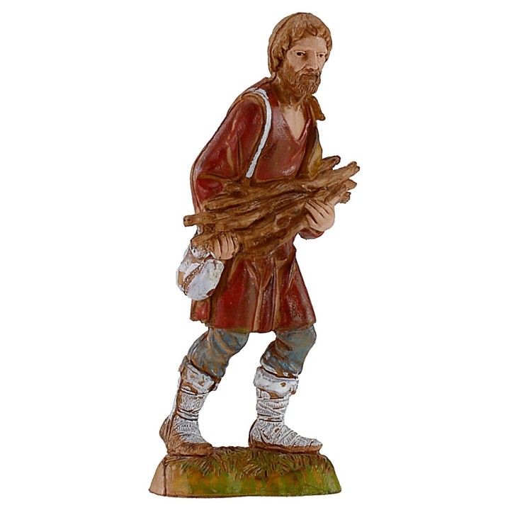 Hombre con leña 10 cm Landi Moranduzzo
