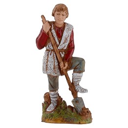 Man with spade 10 cm Landi Moranduzzo