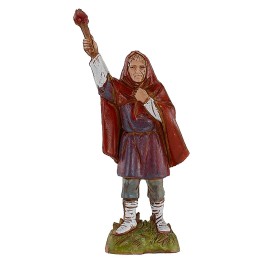 Man with torch 10 cm Landi Moranduzzo