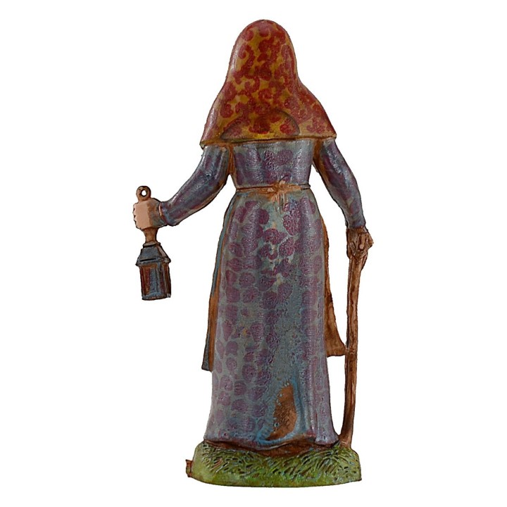 Vieja con linterna 10 cm Landi Moranduzzo