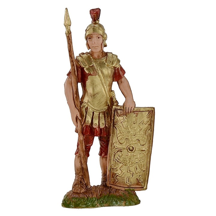 Soldier with shield and launches 10 cm Landi Moranduzzo