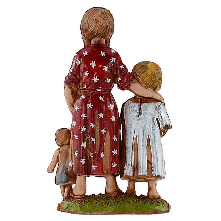 Girls with doll series 10 cm Landi Moranduzzo