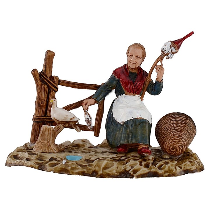Vecchie che riposano serie 10 cm Landi Moranduzzo
