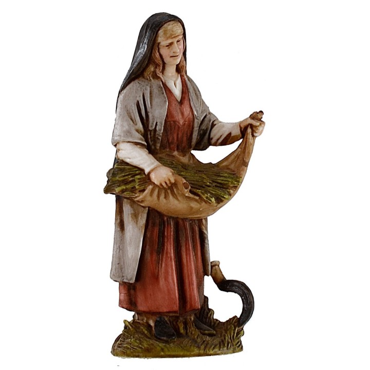 Contadina con falce 10 cm Landi Moranduzzo cost. 