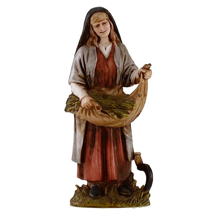 Contadina con falce 10 cm Landi Moranduzzo cost. 