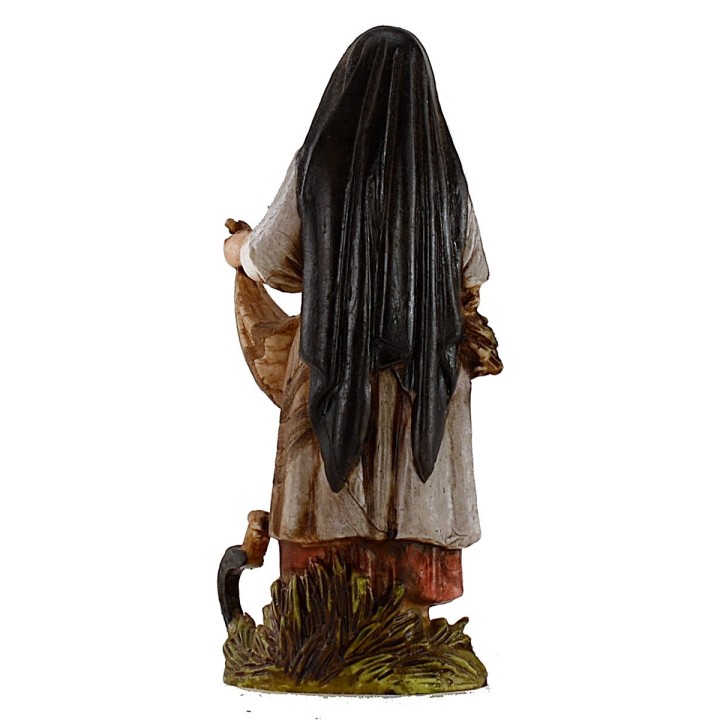 Campesina con hoz 10 cm Landi Moranduzzo cost. 