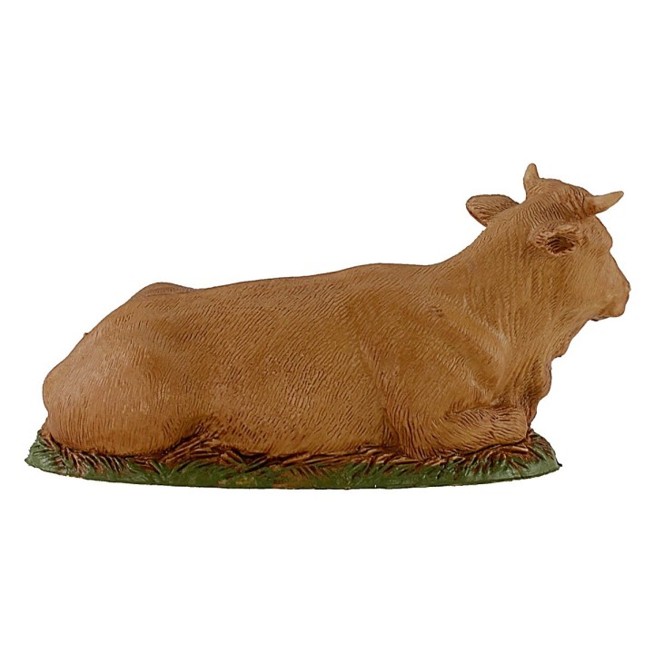 Ox and donkey set 10 cm series Landi Moranduzzo
