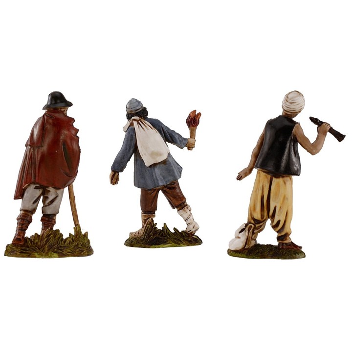 Set 3 statue 10 cm Landi Moranduzzo