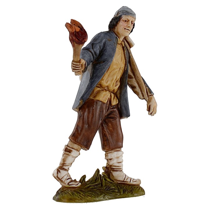 Hombre con antorcha 10 cm Landi Moranduzzo